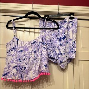 LILLY PULITZER Purple Set